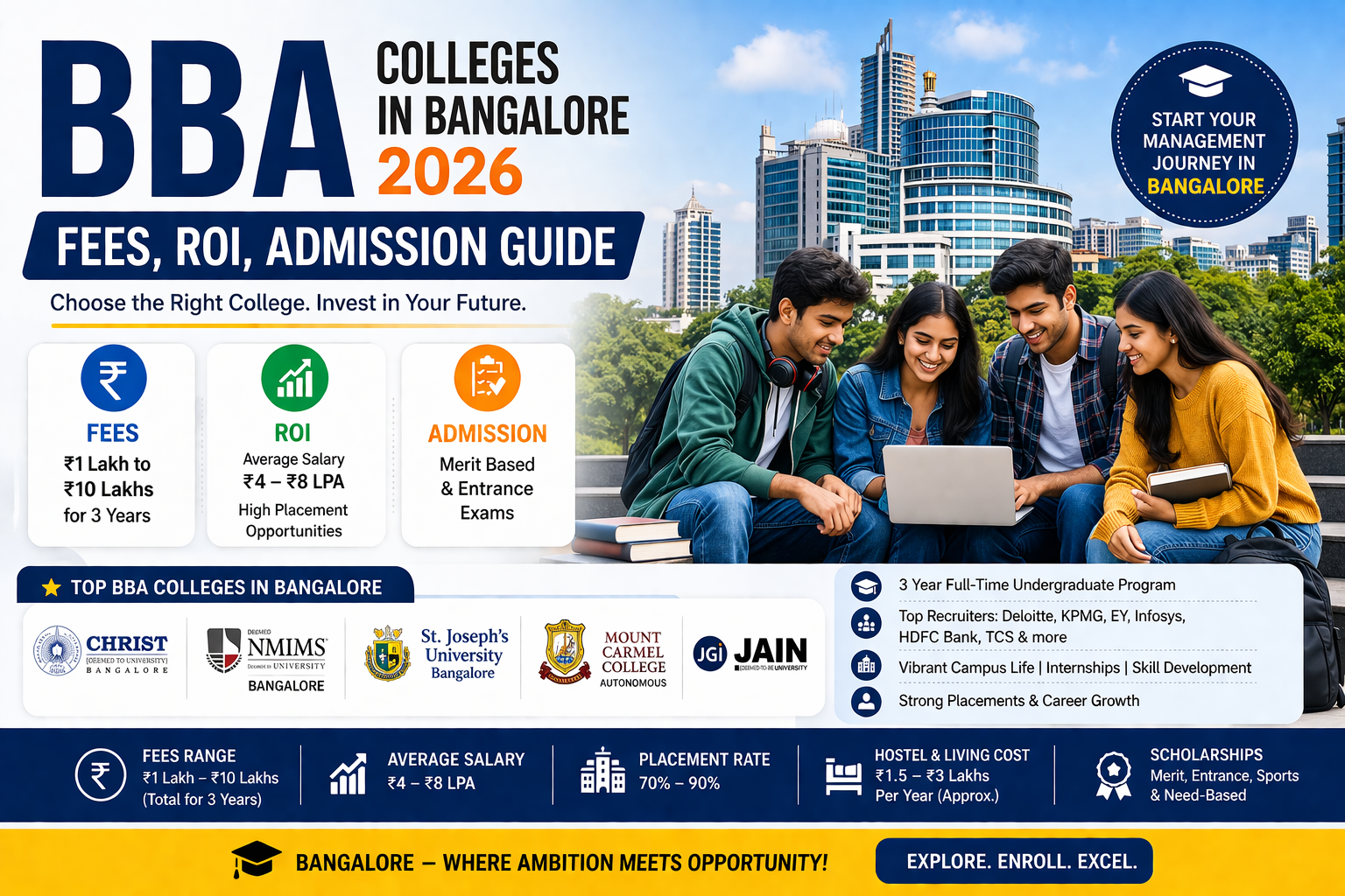 BBA Colleges in Bangalore 2026