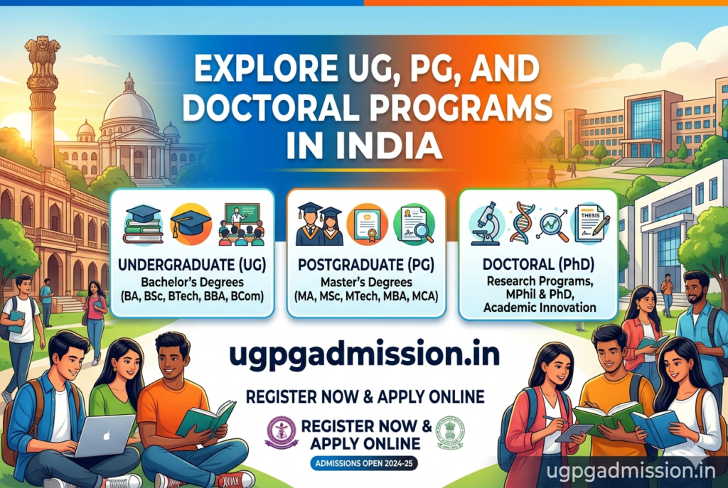 Explore UG, PG & PhD Programs | Courses, Fees, Admission 2026